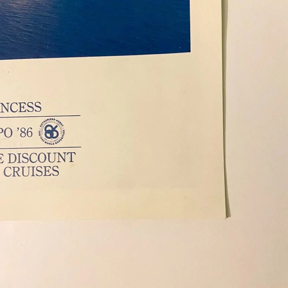 Vintage 1986 Princess Cruises Canada Alaska Pacific Princess Brochure Pamphlet - Picture 3 of 16